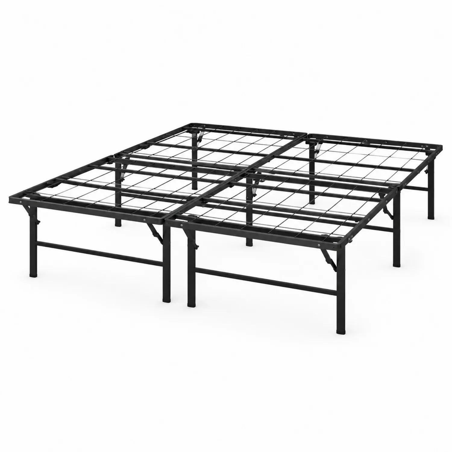 Stahlbettgestell Schwarz 200x180 cm