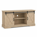 TV-Schrank Holz mit Schiebetüren 120x40x60 cm